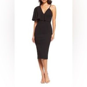 Dress the Population Beth Dress Black Sz Small